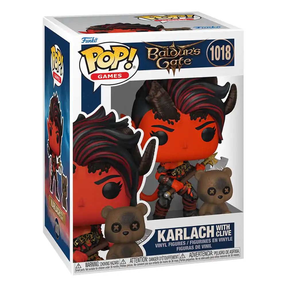 Baldur's Gate Funko POP! & Buddy Figurka winylowa Karlach & Clive 9 cm zdjęcie produktu