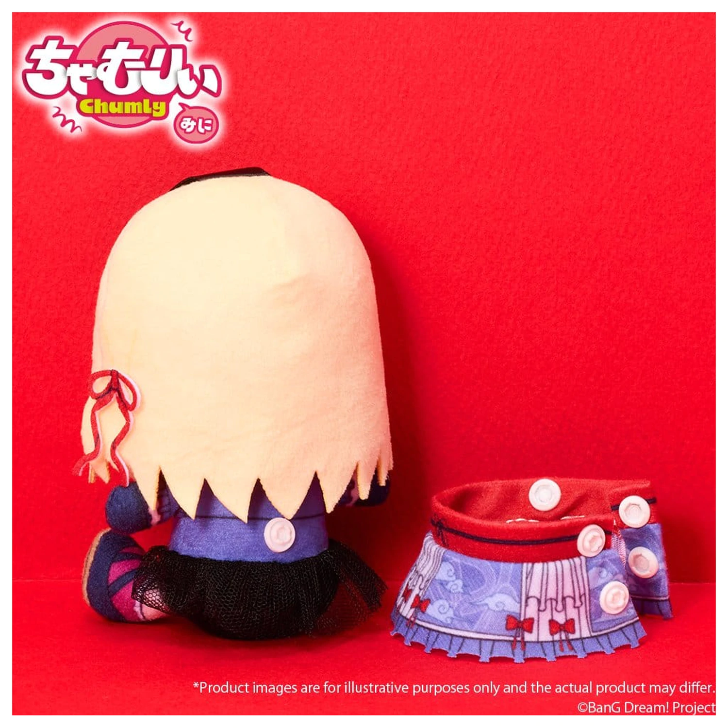 BanG Dream! Chamuri Mini Pluszowy Brelok Ave Mujica Senbi Toryo Ver. Doloris 10 cm zdjęcie produktu