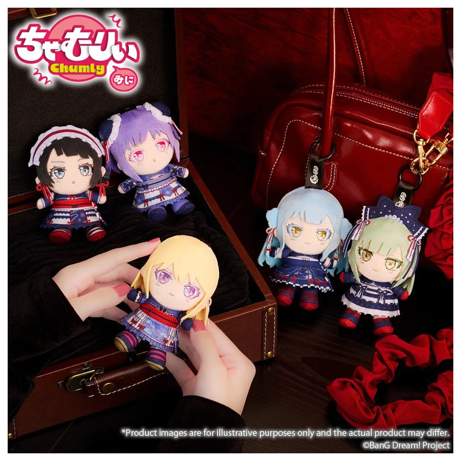 BanG Dream! Chamuri Mini Pluszowy Brelok Ave Mujica Senbi Toryo Ver. Timoris 10 cm zdjęcie produktu