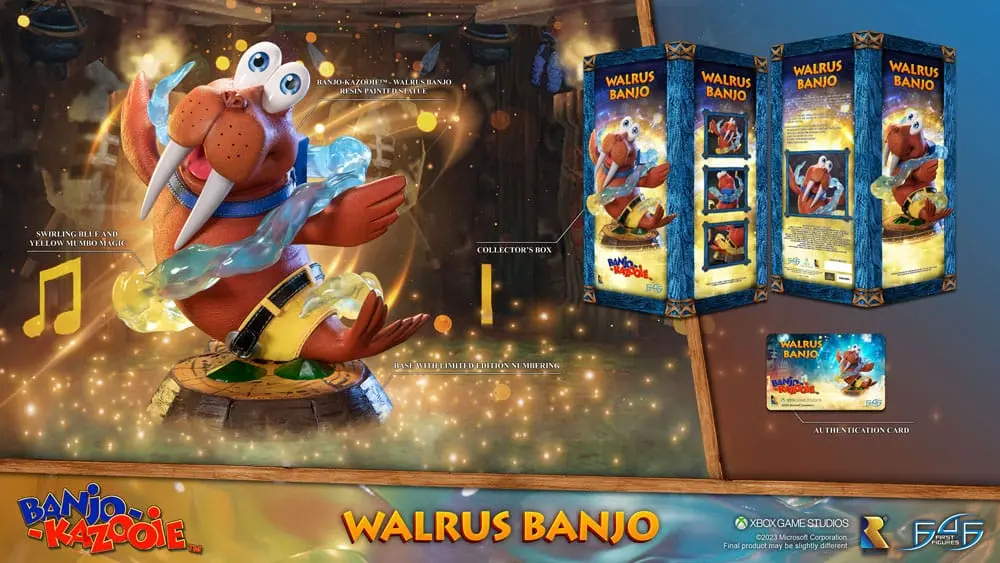 Statua Banjo-Kazooie Walrus Banjo 24 cm zdjęcie produktu