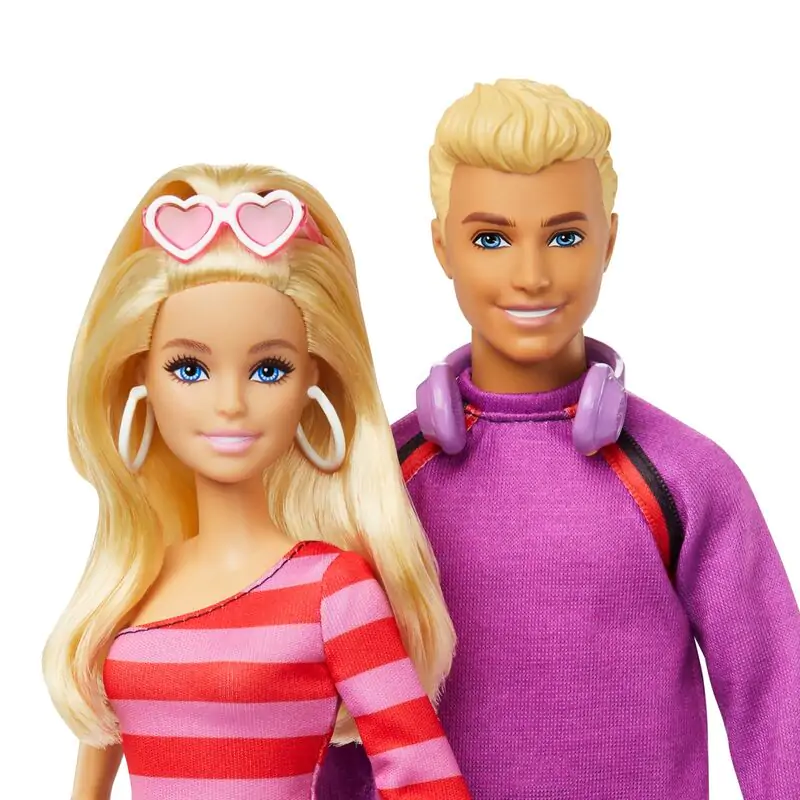 Barbie pack 2 lalek Barbie i Ken Skaters zdjęcie produktu