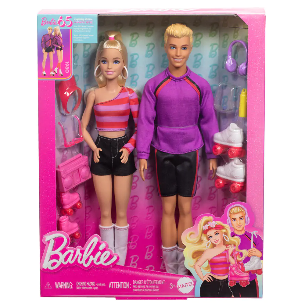 Barbie pack 2 lalek Barbie i Ken Skaters zdjęcie produktu