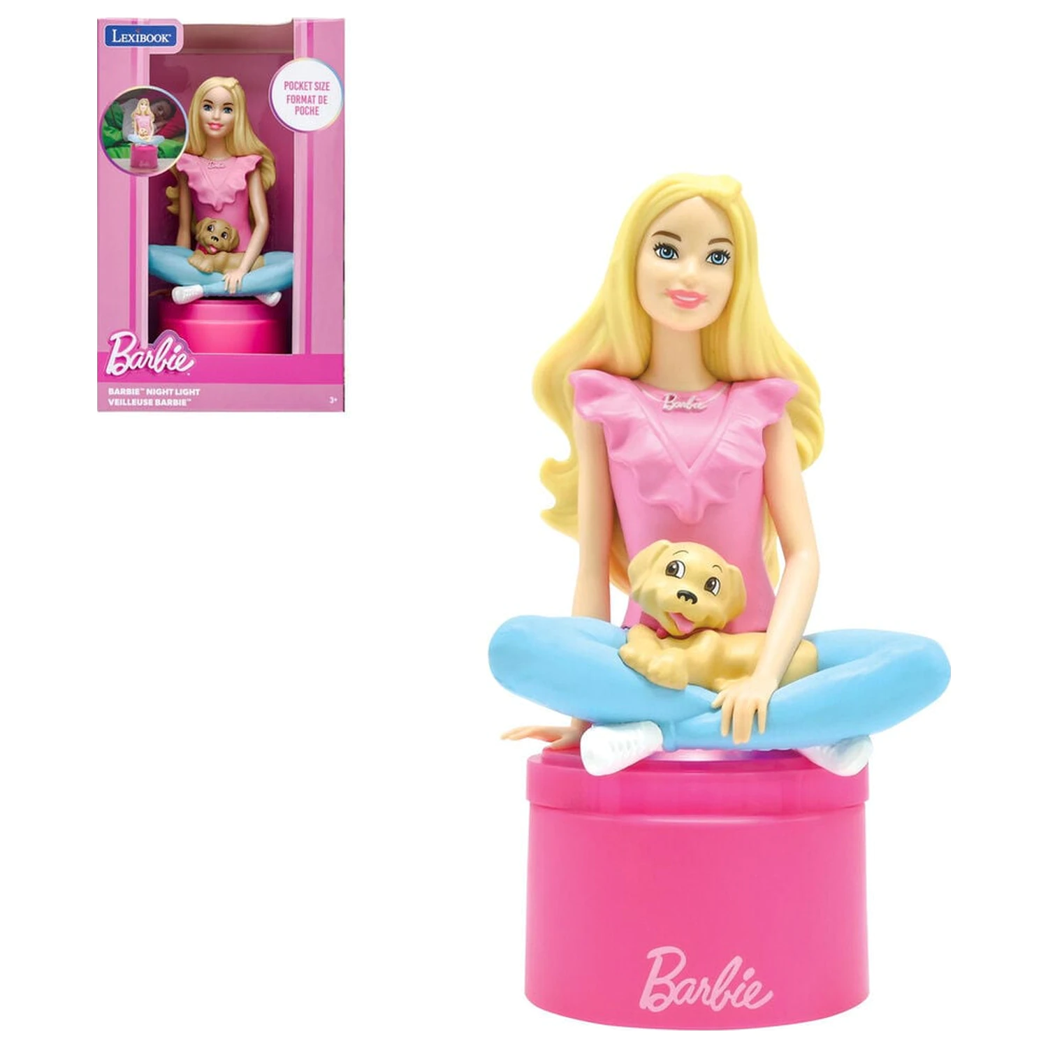 Barbie lampka nocna 3D zdjęcie produktu