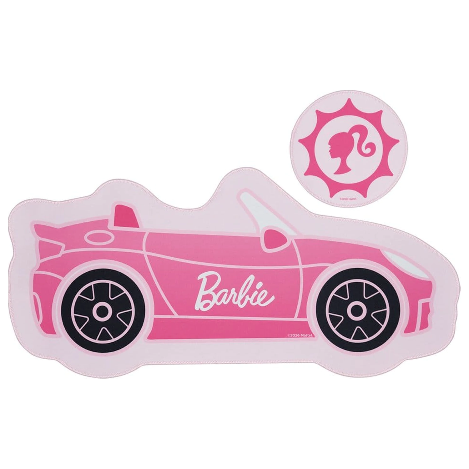 Barbie Podkładka na biurko & zestaw podstawek pod kubek Samochód zdjęcie produktu