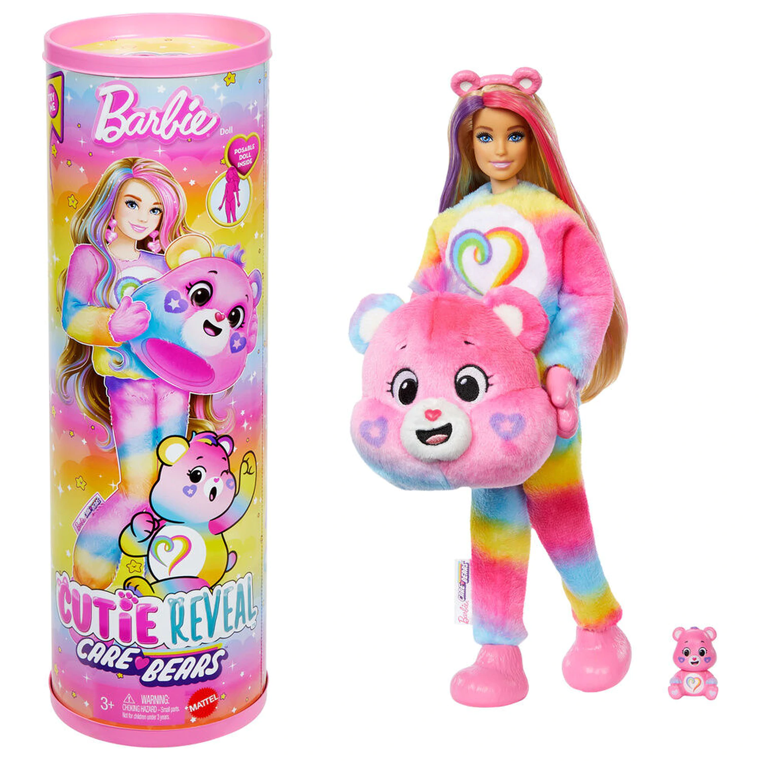 Barbie Care Bears Cutie Reveal Mimosa lalka zdjęcie produktu