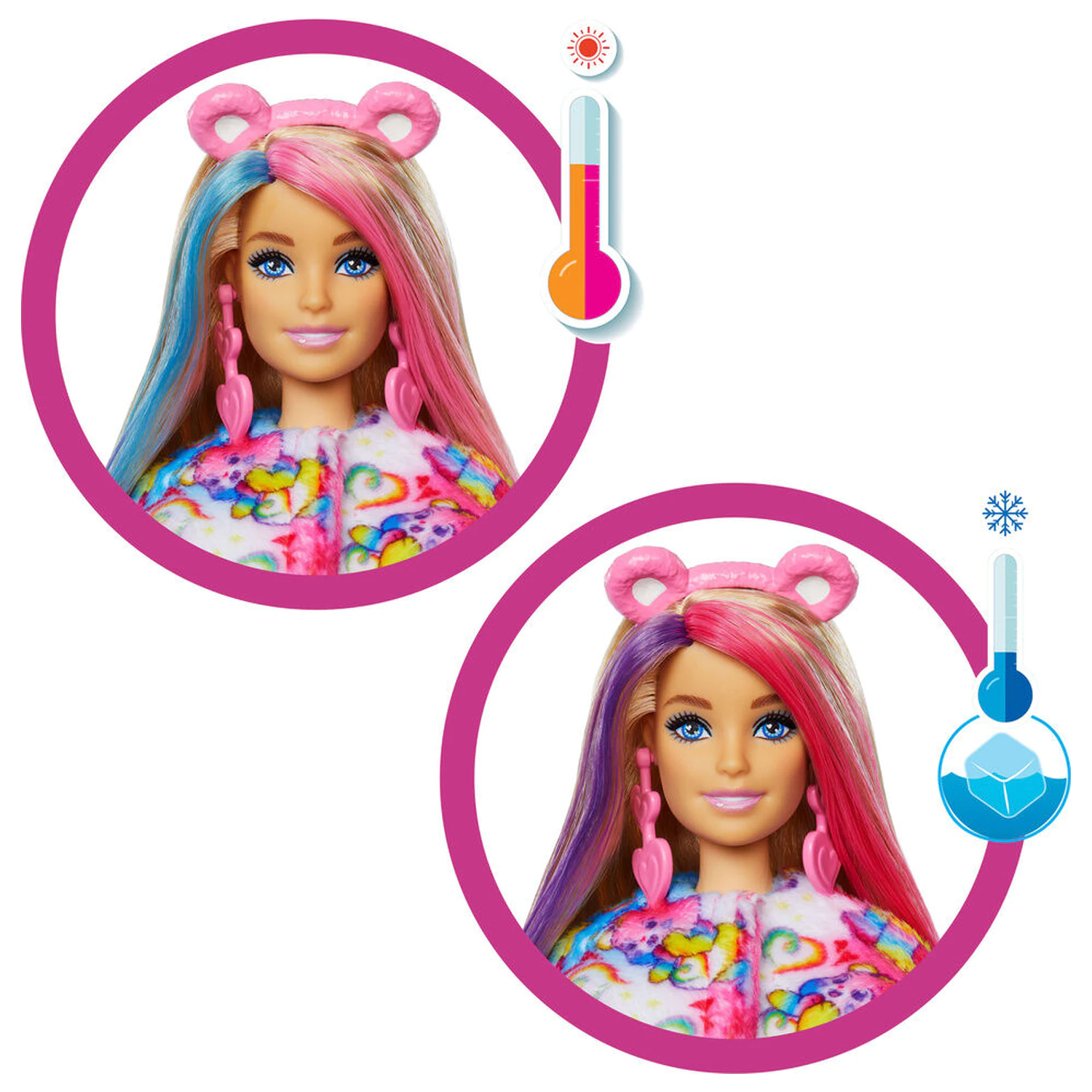 Barbie Care Bears Cutie Reveal Mimosa lalka zdjęcie produktu