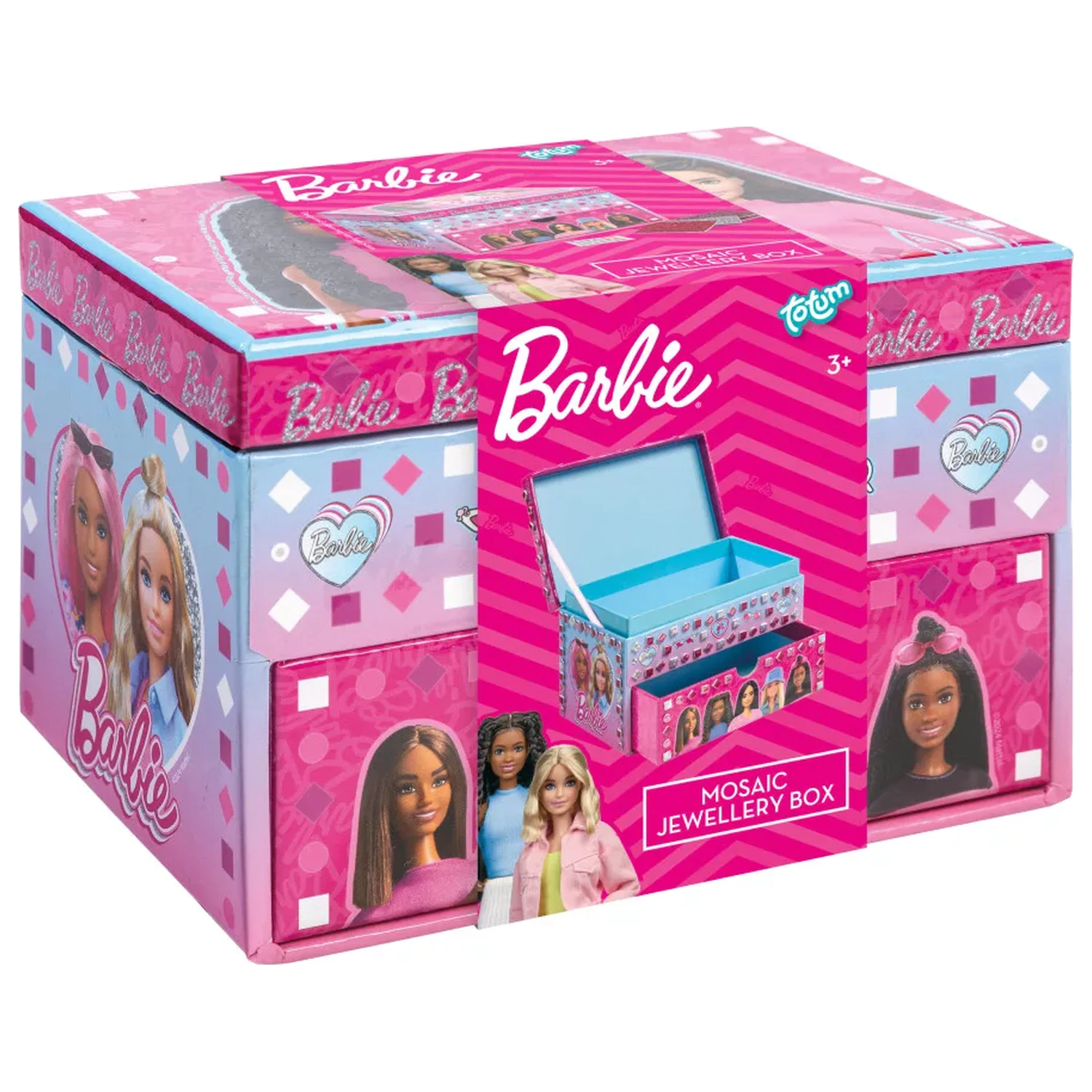 Barbie Cool Mozaika Szkatułka na Biżuterię zdjęcie produktu