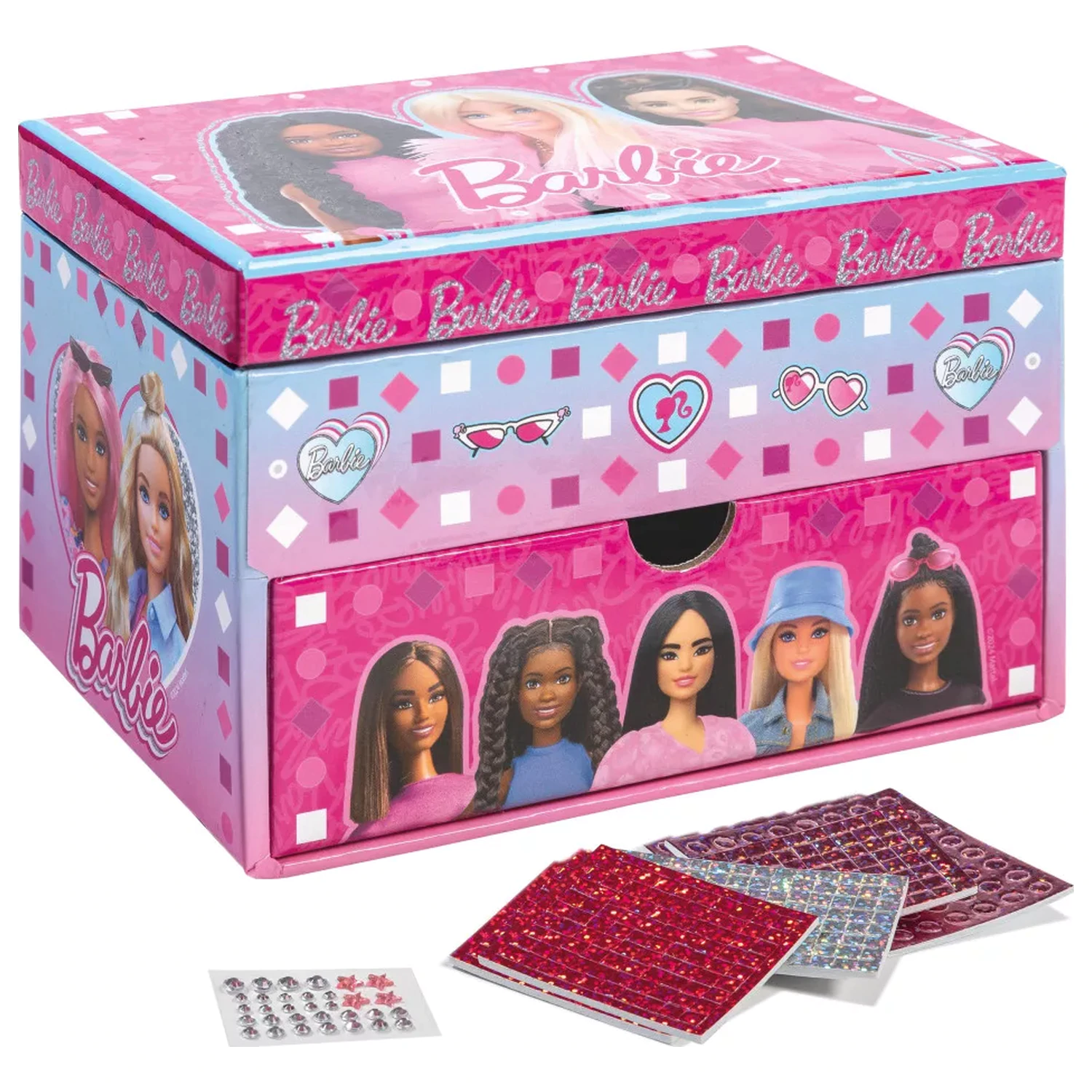 Barbie Cool Mozaika Szkatułka na Biżuterię zdjęcie produktu