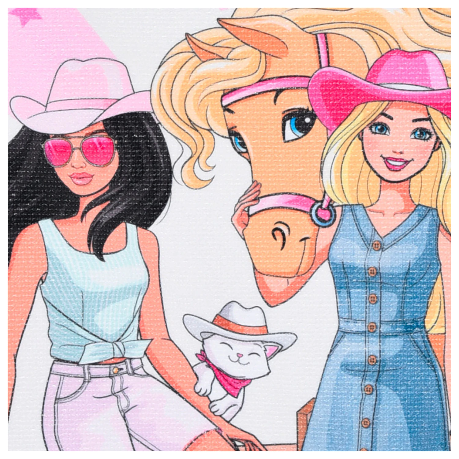 Ręcznik kąpielowy, do twarzy i dla gości Barbie Country 40x30 cm zdjęcie produktu