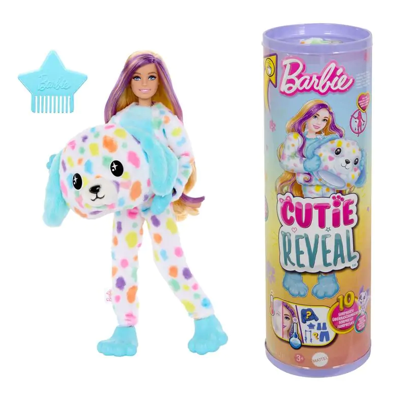 Barbie Cutie Reveal Dalmatian Dreams of colour lalka zdjęcie produktu