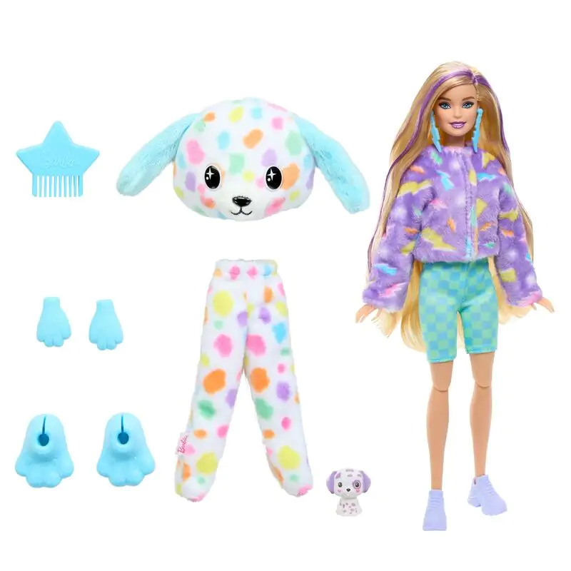 Barbie Cutie Reveal Dalmatian Dreams of colour lalka zdjęcie produktu