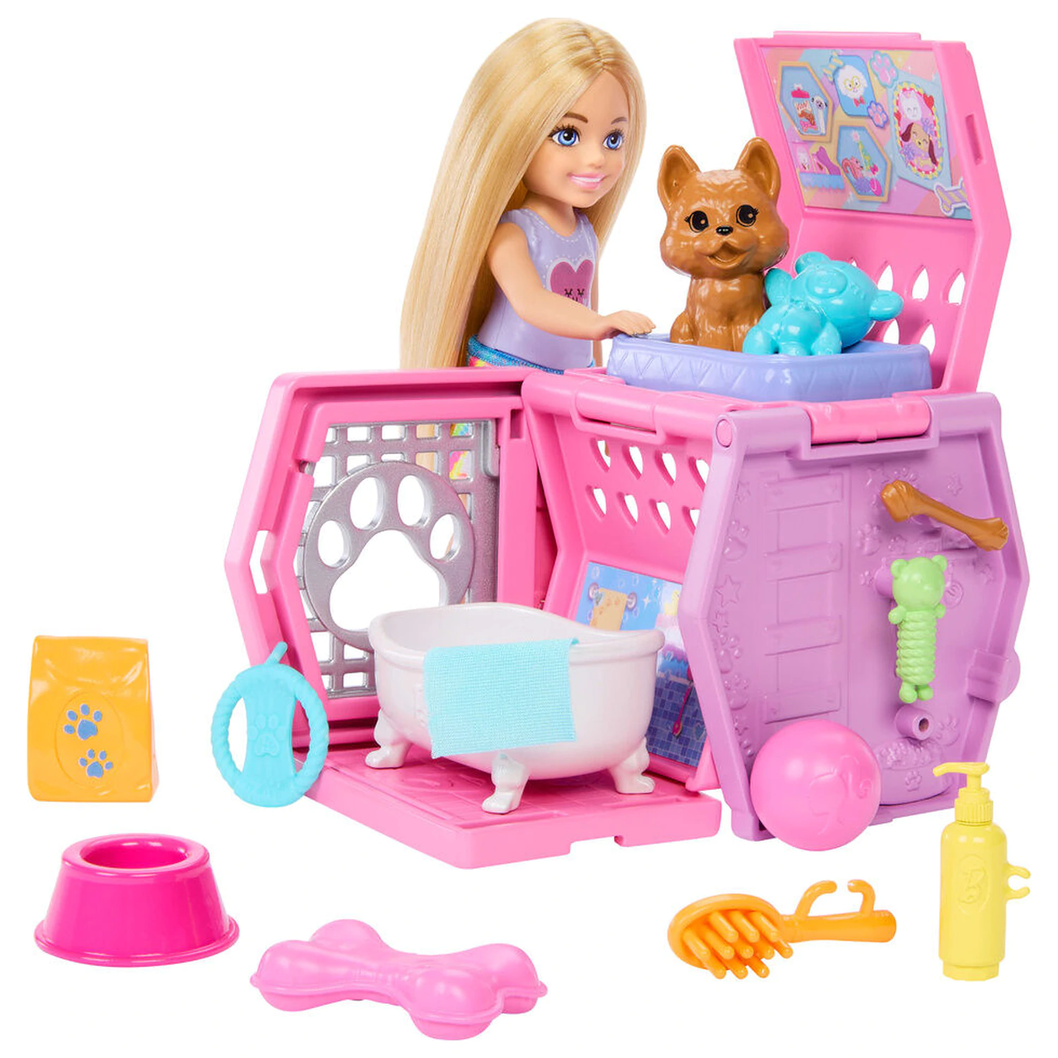 Barbie Dog & Carrier Lalka Chelsea zdjęcie produktu