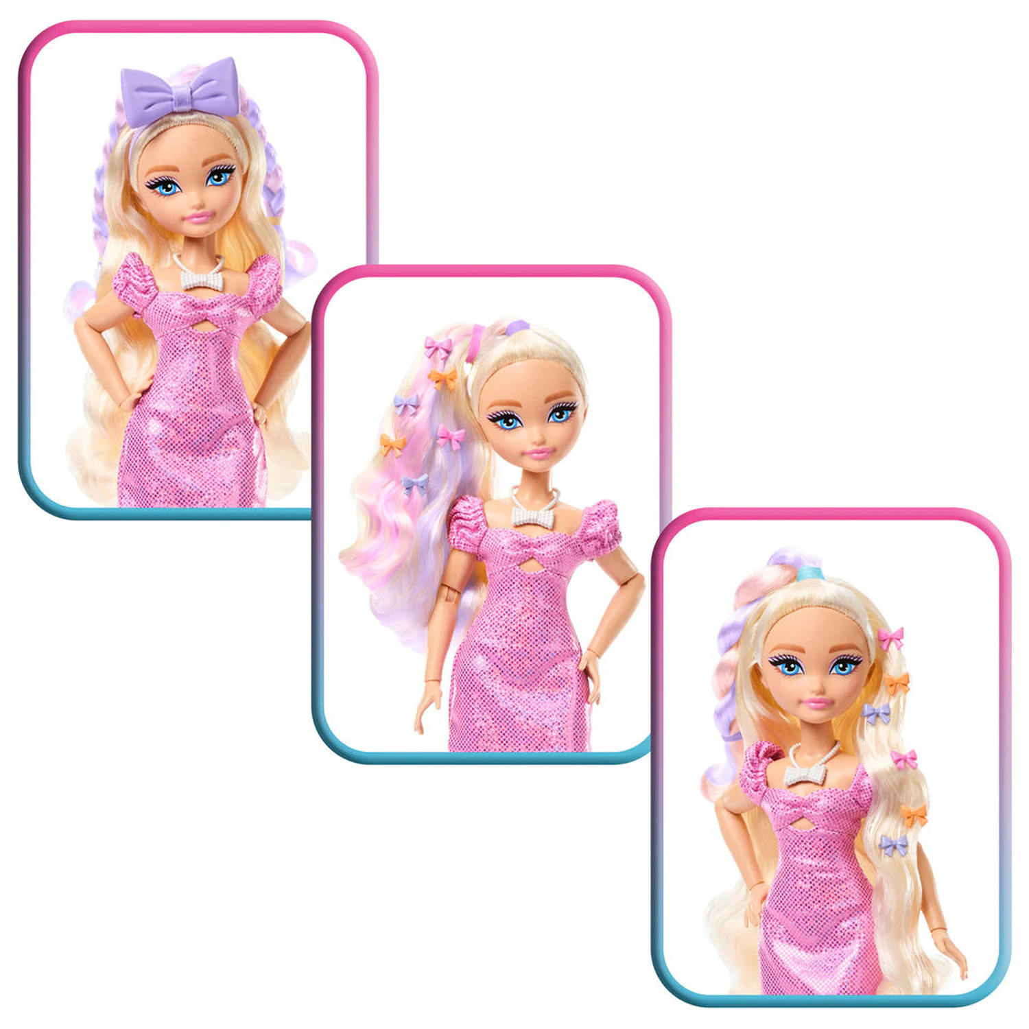 Barbie Dream Besties Salon fryzjerski lalka zdjęcie produktu