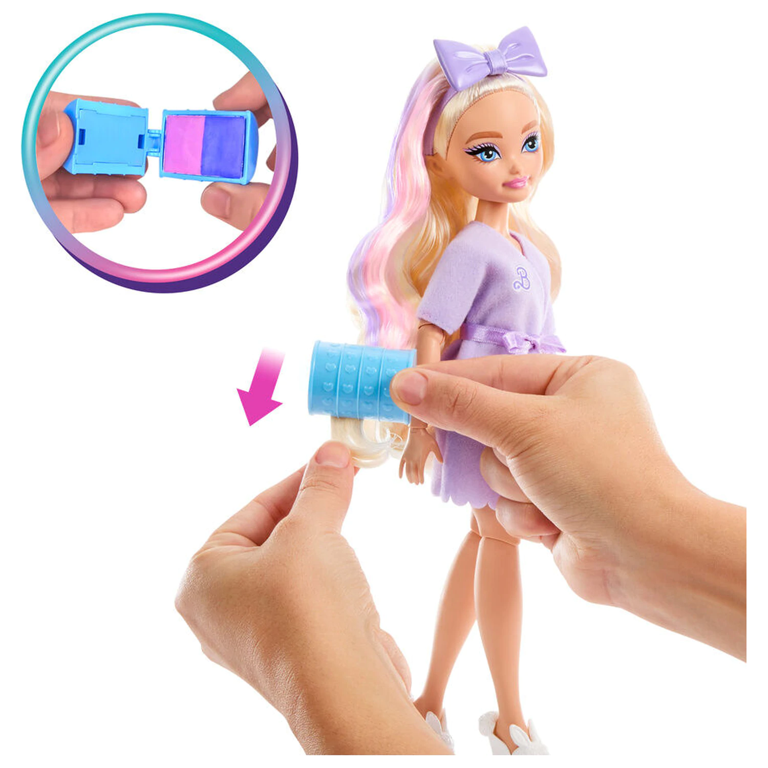 Barbie Dream Besties Salon fryzjerski lalka zdjęcie produktu