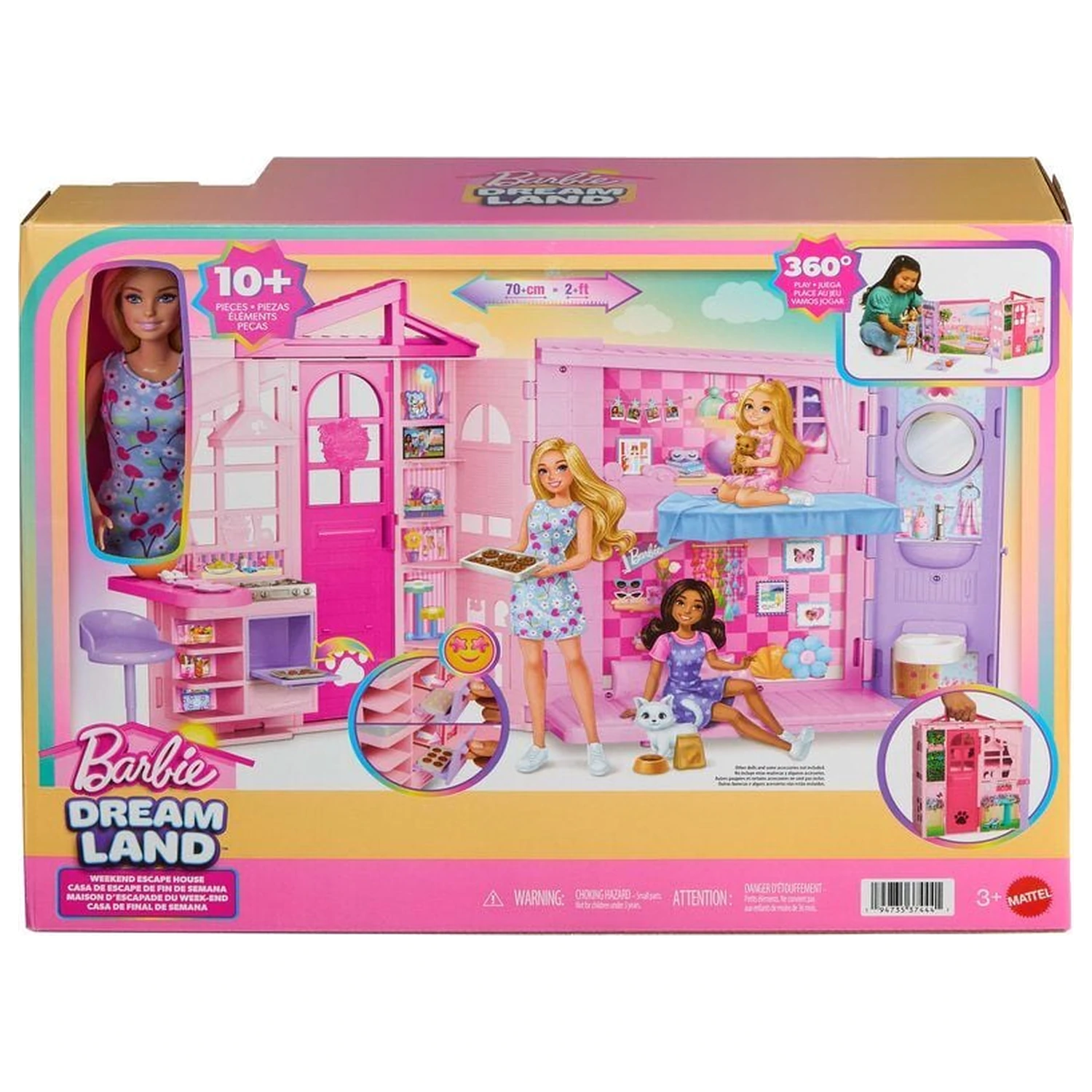 Barbie Dream Land Getaway House lalka zdjęcie produktu
