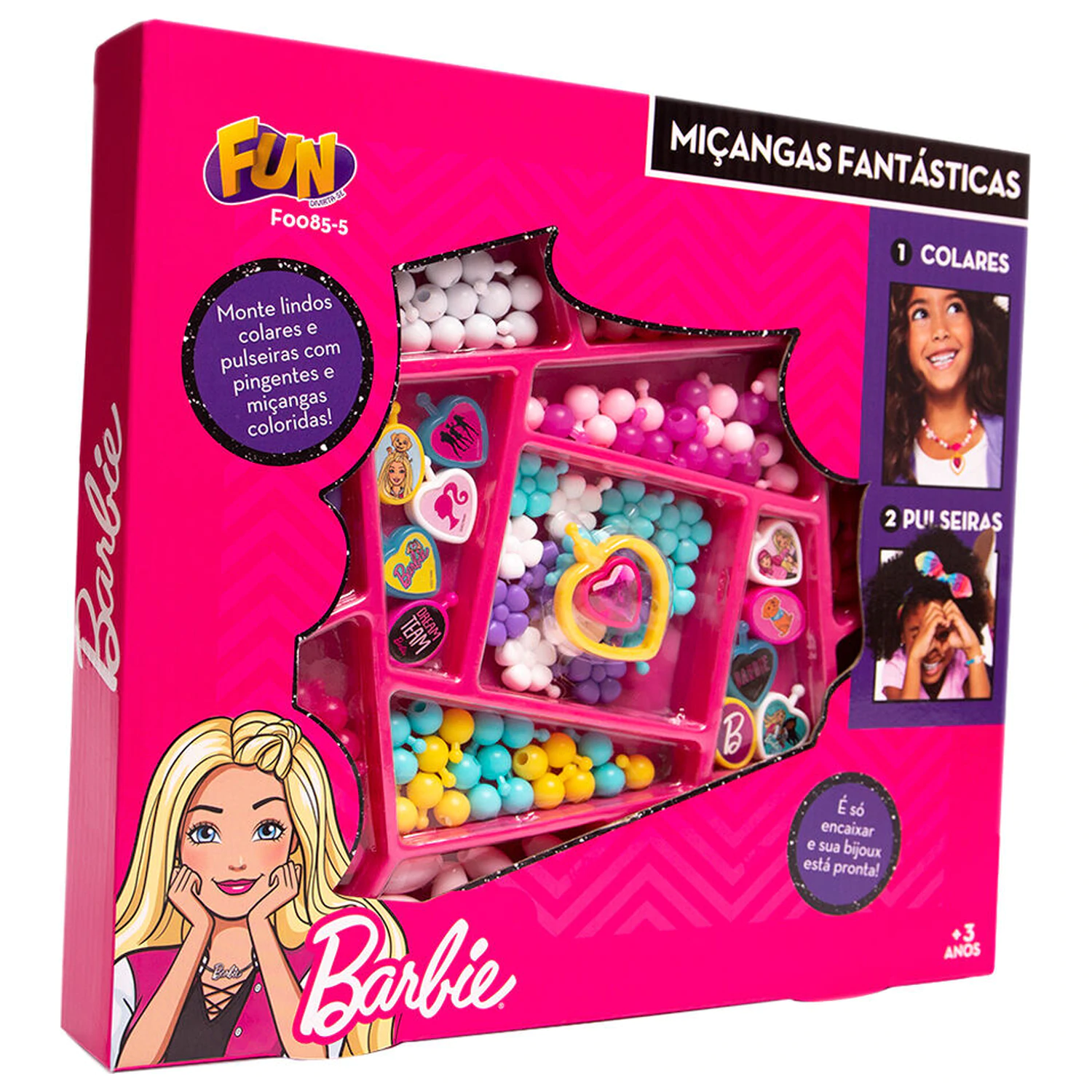 Barbie zestaw pudełek na biżuterię 200 sztuk zdjęcie produktu