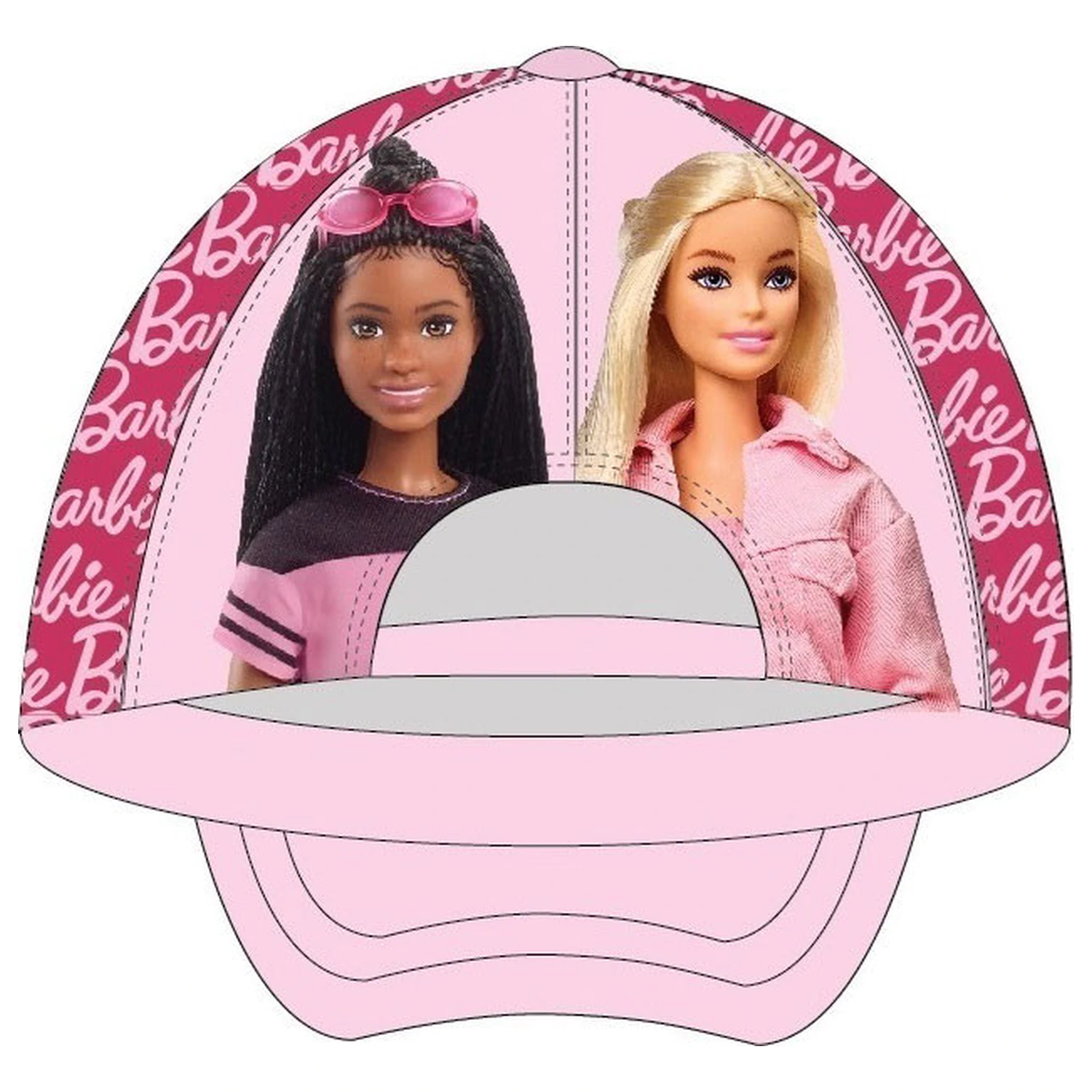 Czapka baseballowa dla dzieci Barbie Fabulous 54 cm zdjęcie produktu