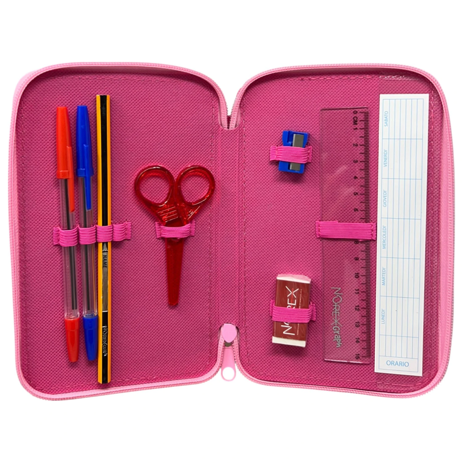 Barbie Glam Style Filled Potrójny piórnik zdjęcie produktu