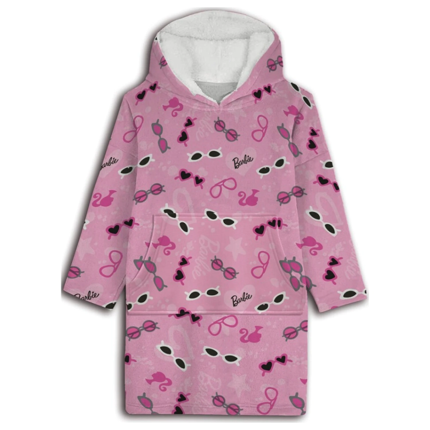 Barbie Okulary Koc Poncho z Polaru Pluszowy do Noszenia dla Dorosłych zdjęcie produktu