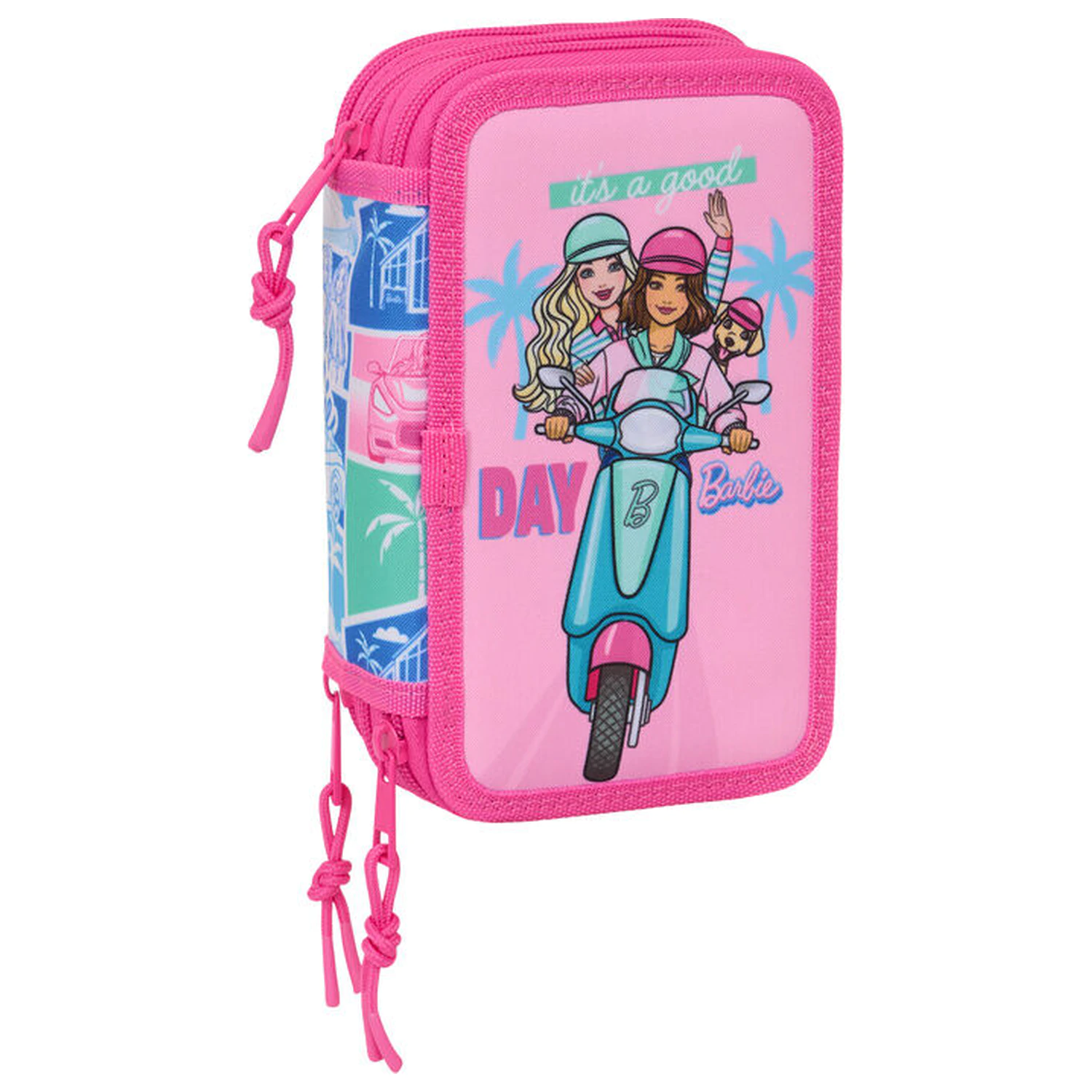 Barbie Good Day potrójny plumier 37 sztuk zdjęcie produktu