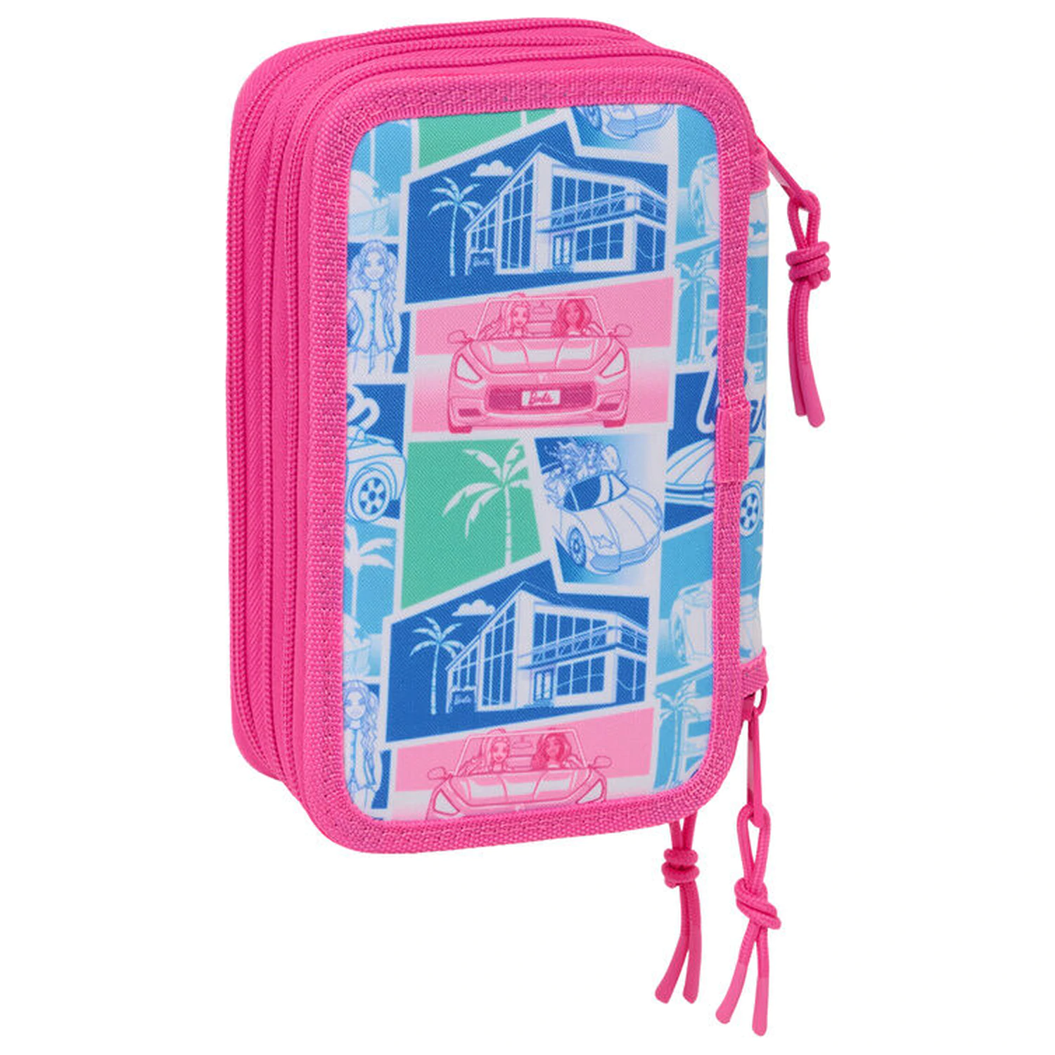 Barbie Good Day potrójny plumier 37 sztuk zdjęcie produktu