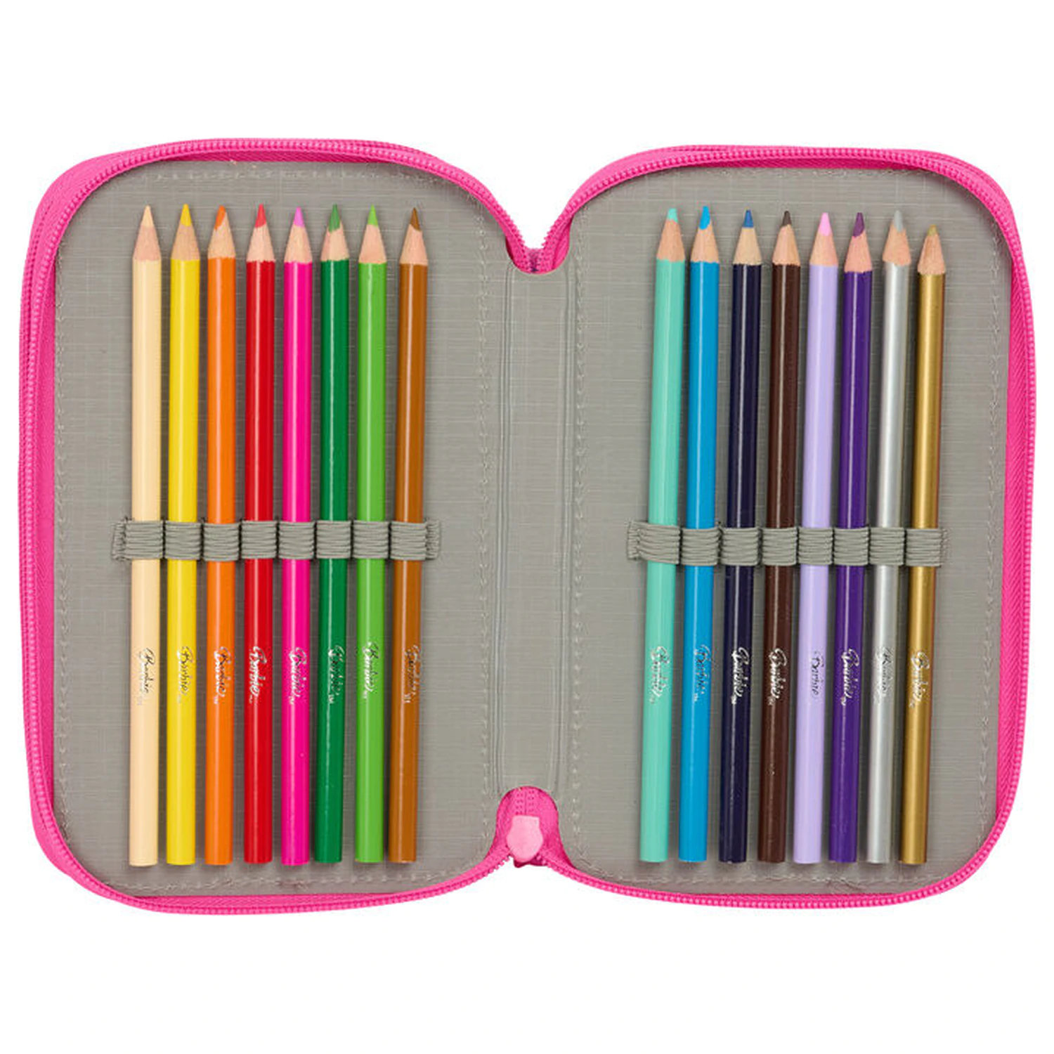 Barbie Good Day potrójny plumier 37 sztuk zdjęcie produktu