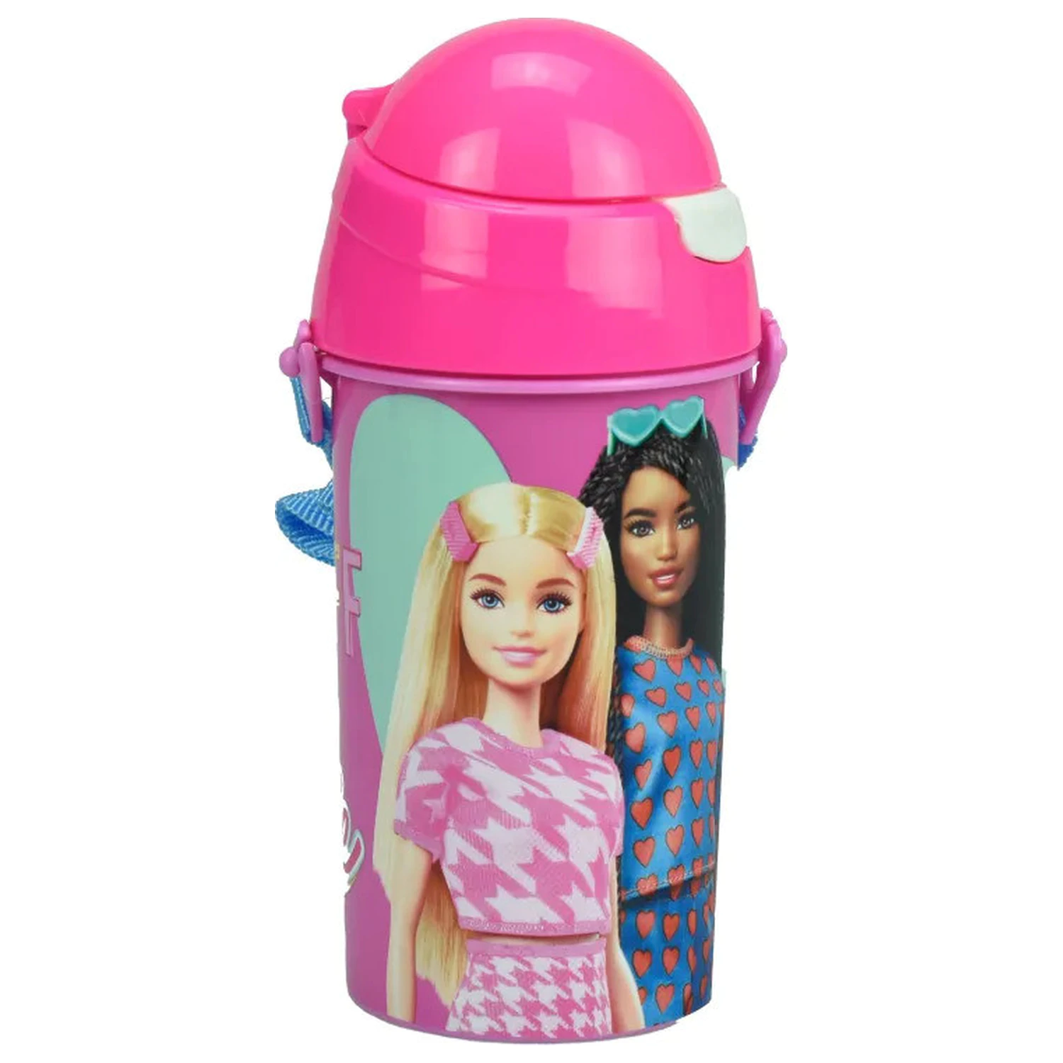Barbie Happy Thoughts Butelka ze słomką z haczykiem 500 ml zdjęcie produktu