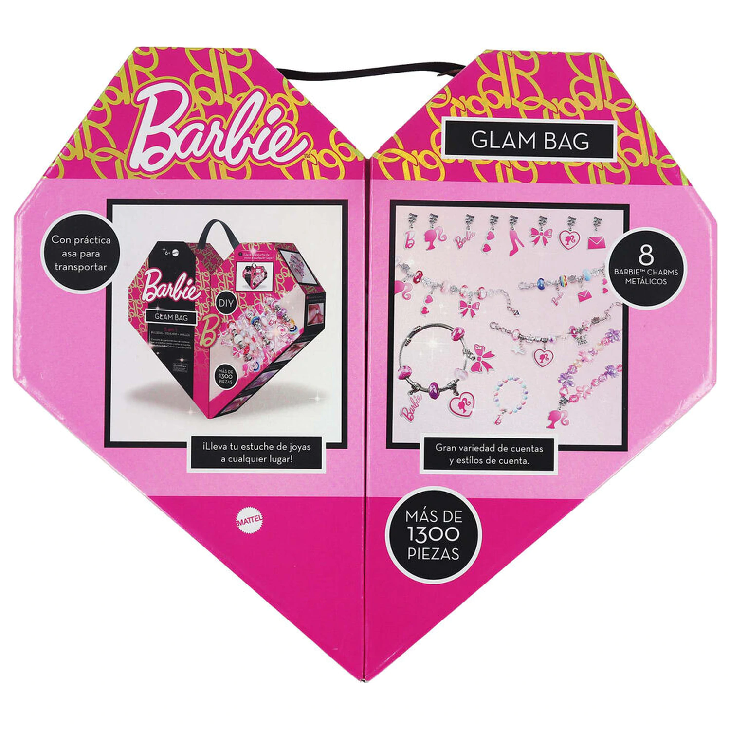 Barbie heart biżuteria box set zdjęcie produktu