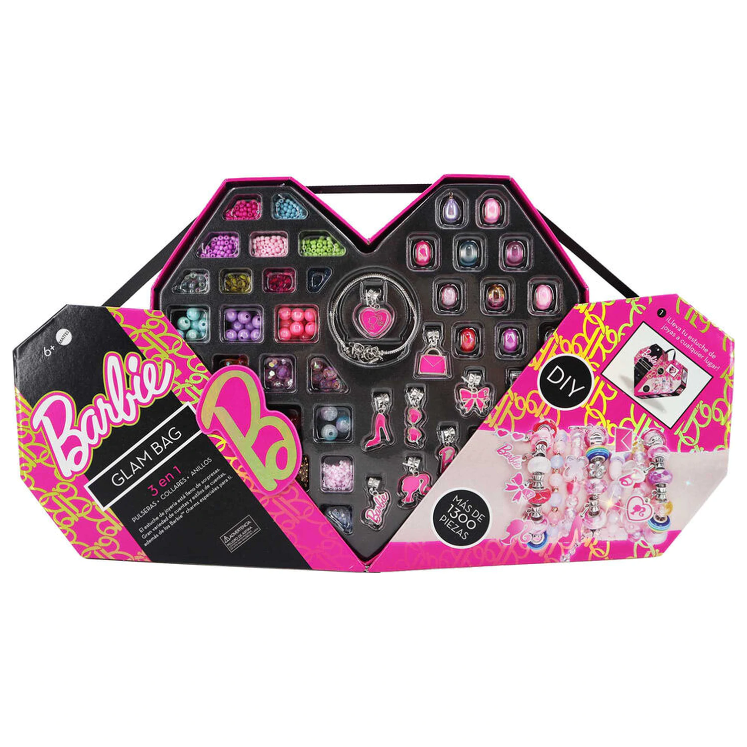 Barbie heart biżuteria box set zdjęcie produktu