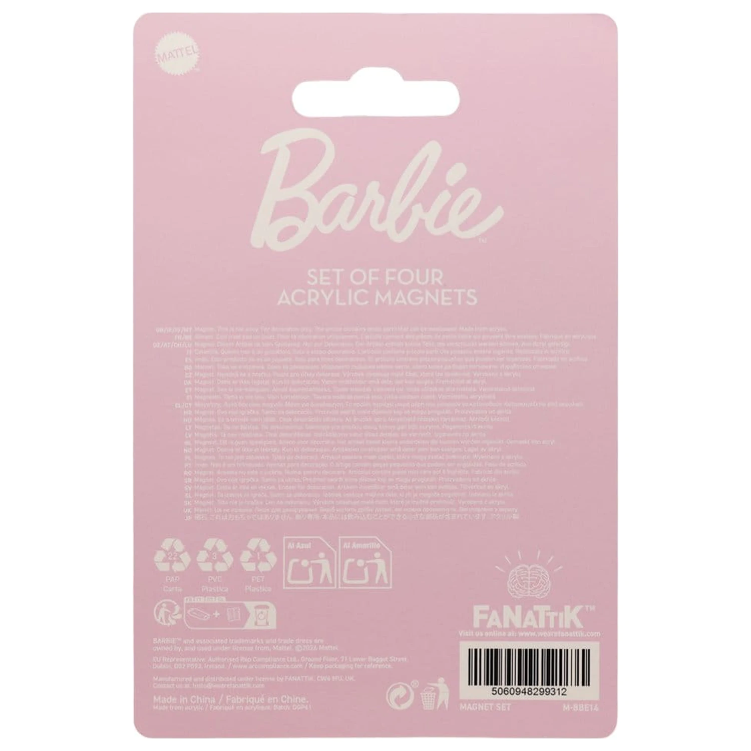 Zestaw magnesów Barbie Malibu Barbie zdjęcie produktu