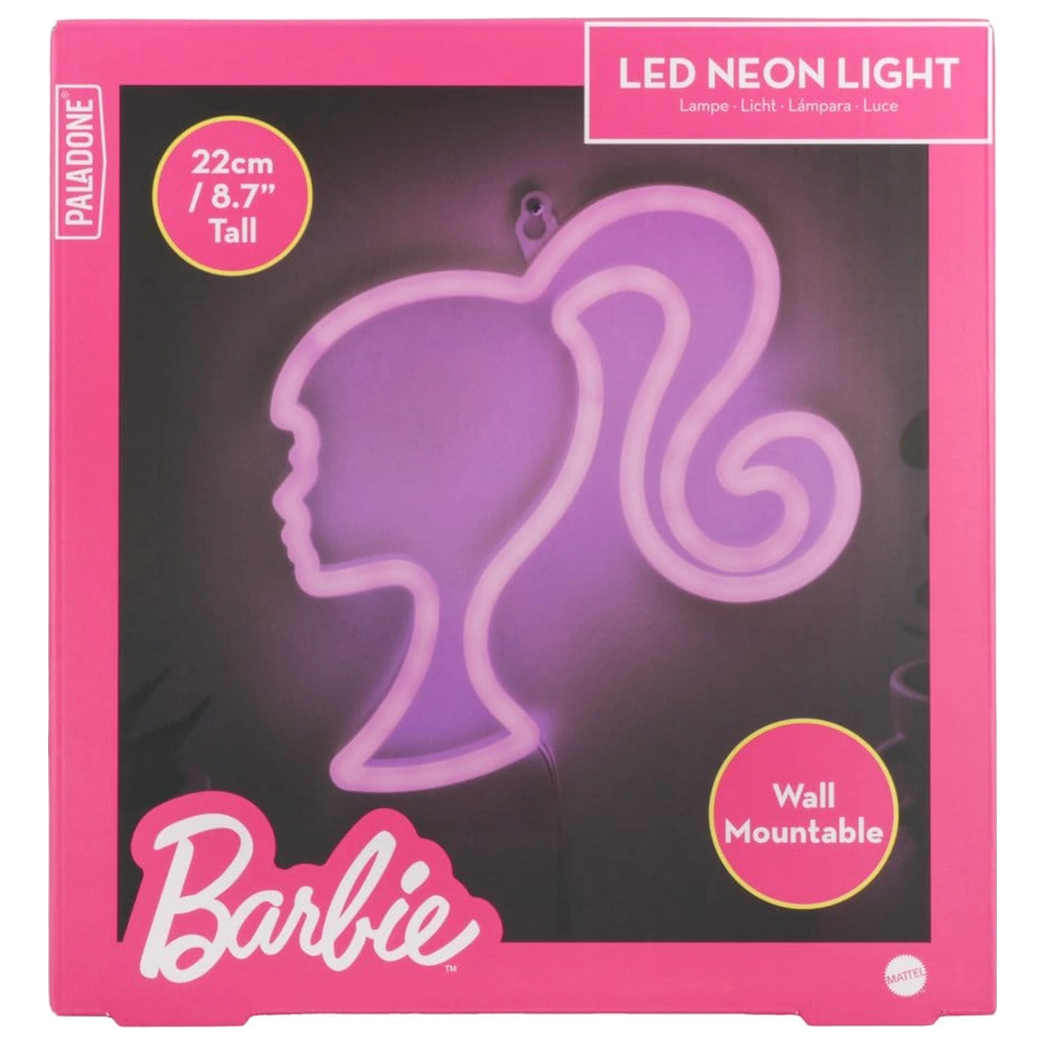 Barbie Lampa Ścienna LED Neon zdjęcie produktu