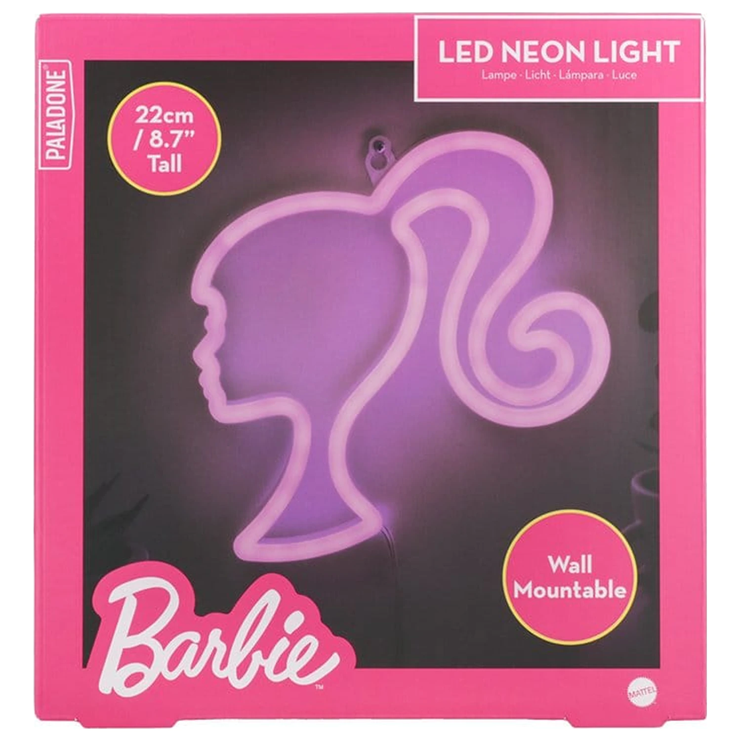 Barbie Lampa Ścienna LED Neon zdjęcie produktu