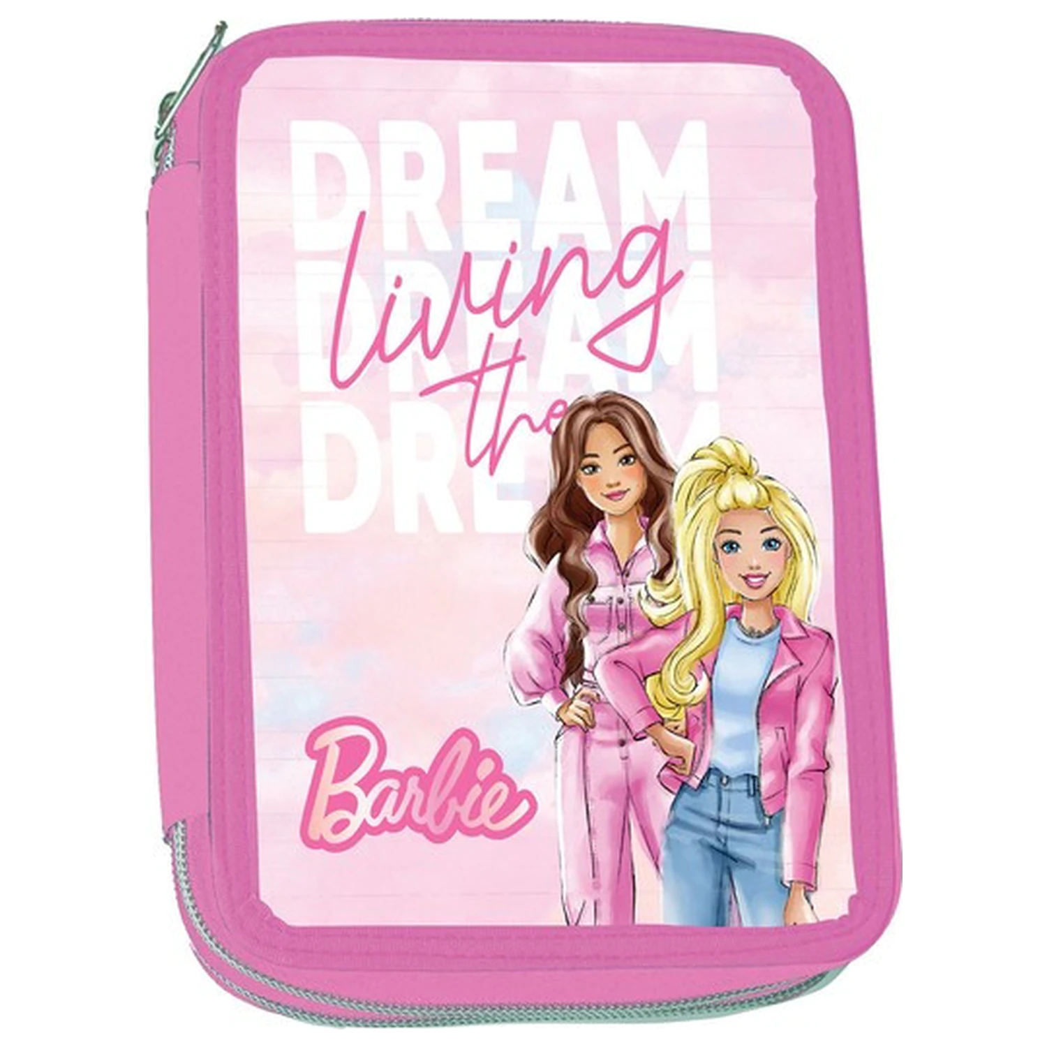 Barbie Living the Dream Wypełniony Dwu-poziomowy Piórnik zdjęcie produktu