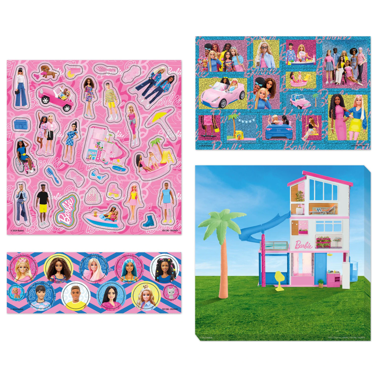 Barbie Malibu Zestaw Naklejek zdjęcie produktu