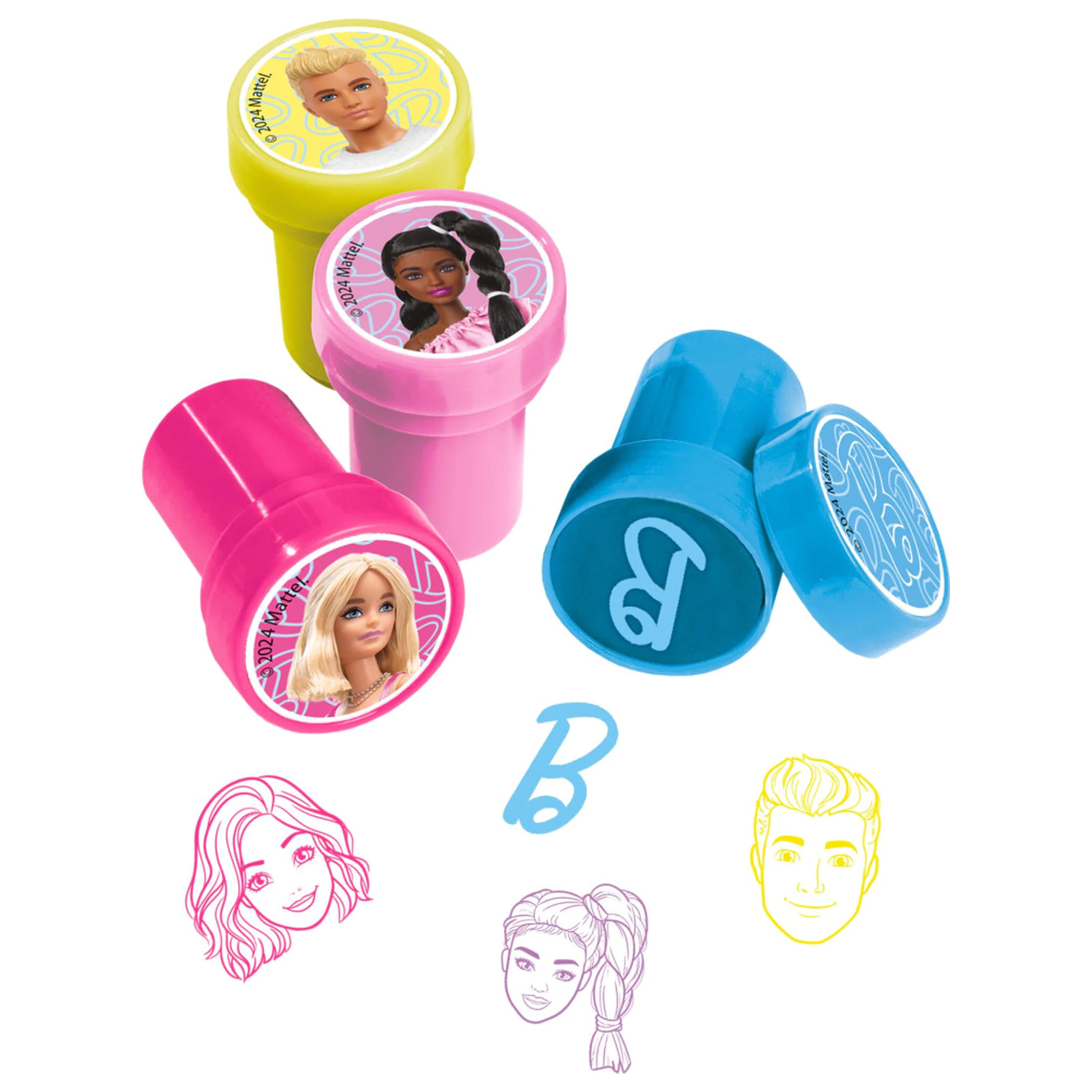 Barbie Malibu Zestaw Stempli 12 szt. zdjęcie produktu