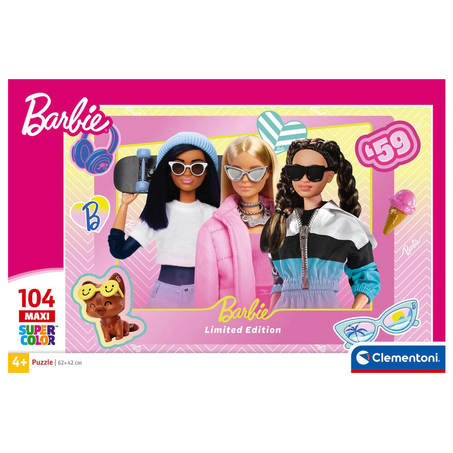 Barbie maxi puzzle 104 szt. zdjęcie produktu
