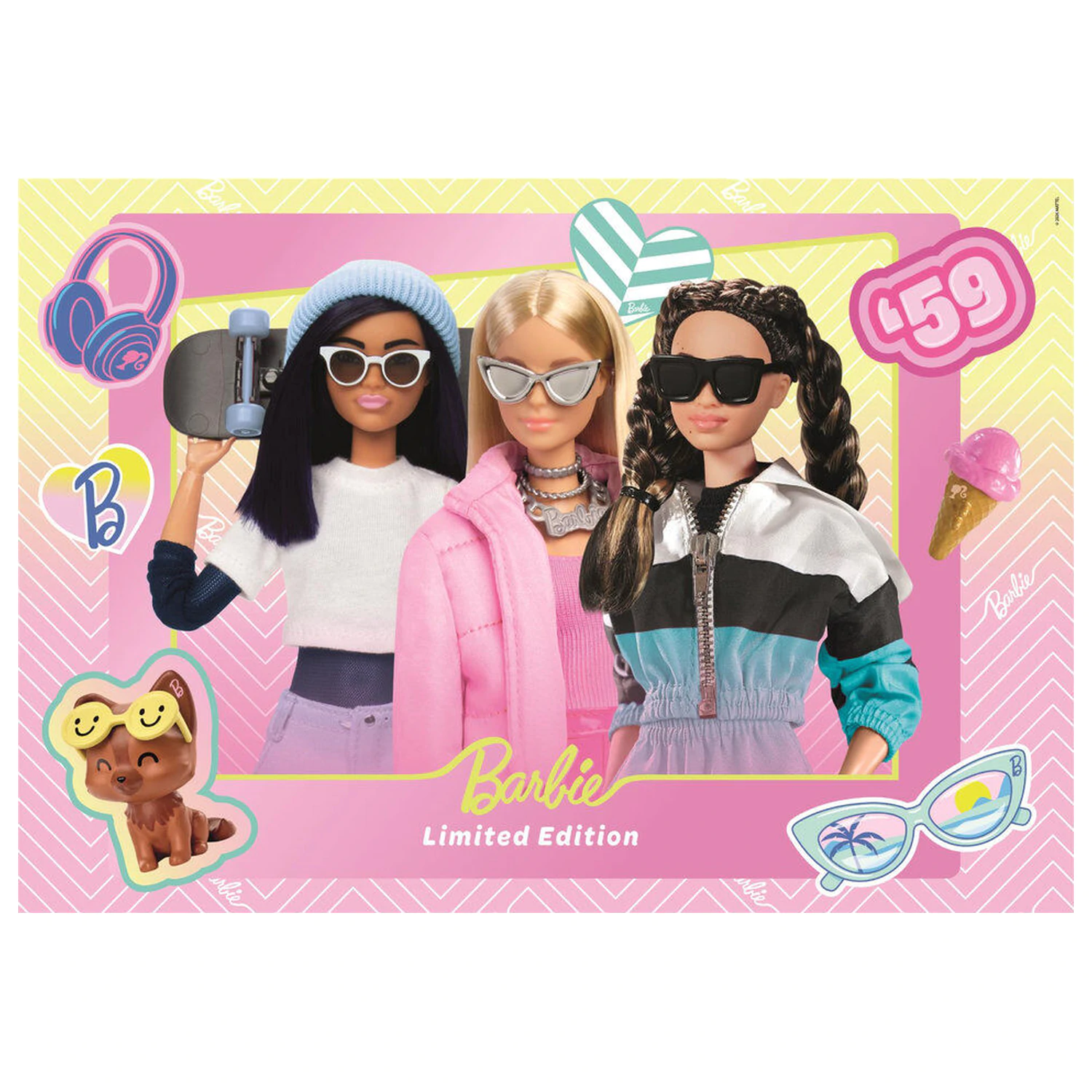 Barbie maxi puzzle 104 szt. zdjęcie produktu