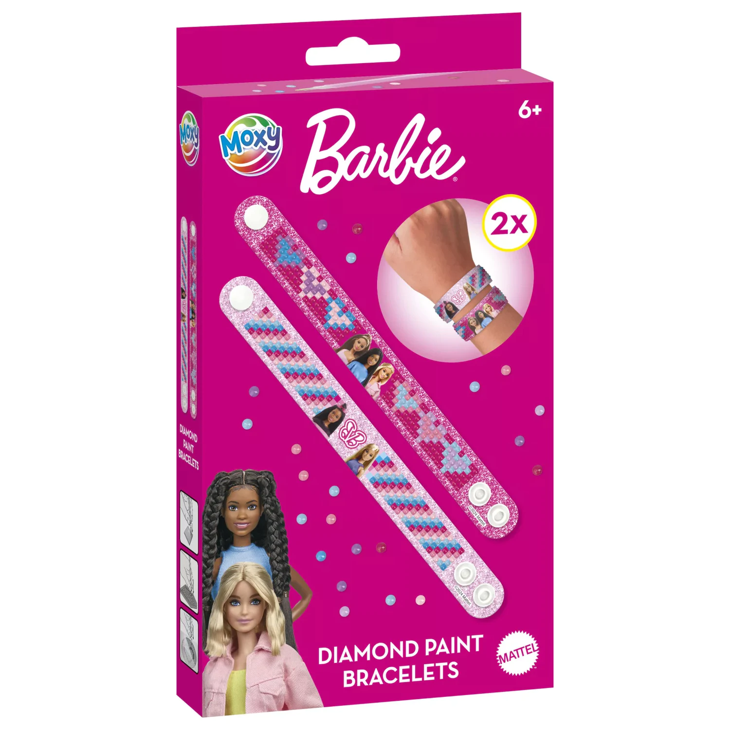 Barbie Moxy Diamond Dot Zestaw 2 Bransoletek zdjęcie produktu