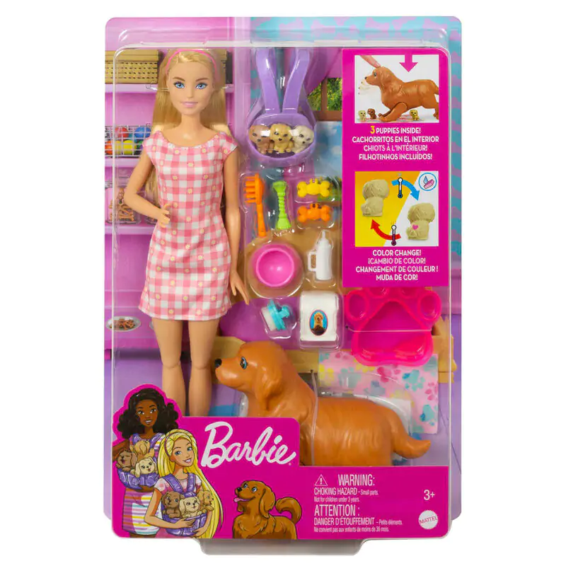 Barbie Newborn Pups lalka zdjęcie produktu