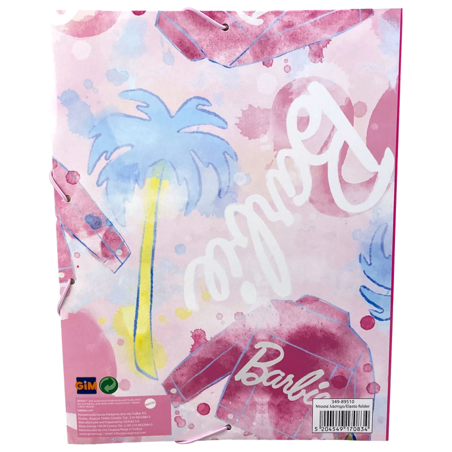 Barbie Paints teczka z gumką A/4 zdjęcie produktu