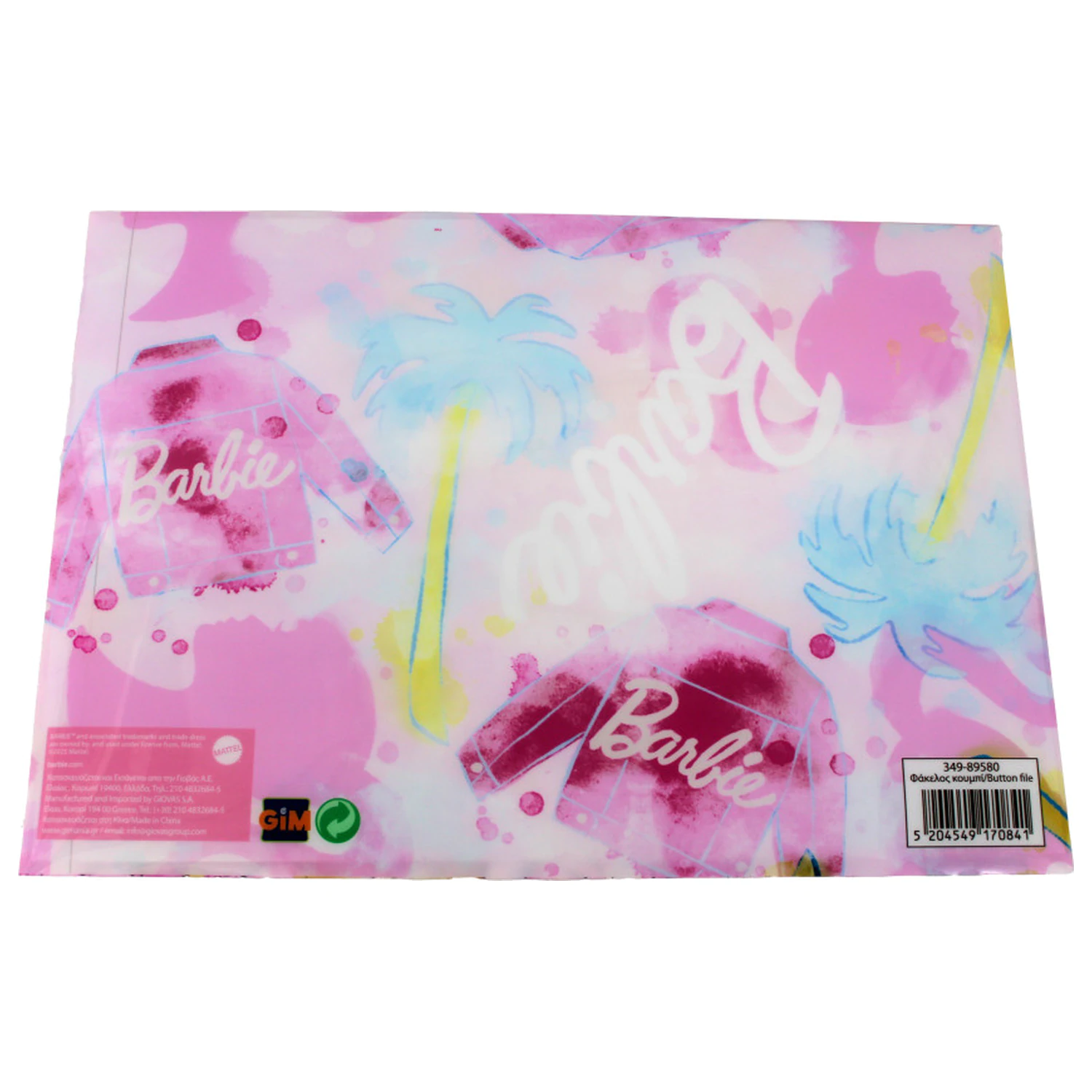 Barbie Paints teczka na dokumenty A4 zdjęcie produktu