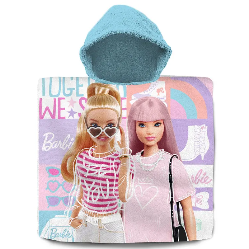 Barbie bawełniane poncho ręcznik zdjęcie produktu