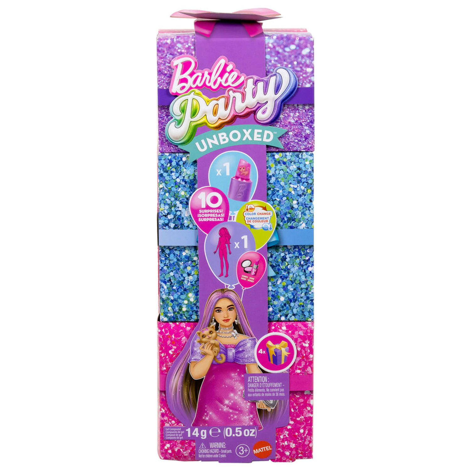 Barbie Party Unbox lalka zdjęcie produktu