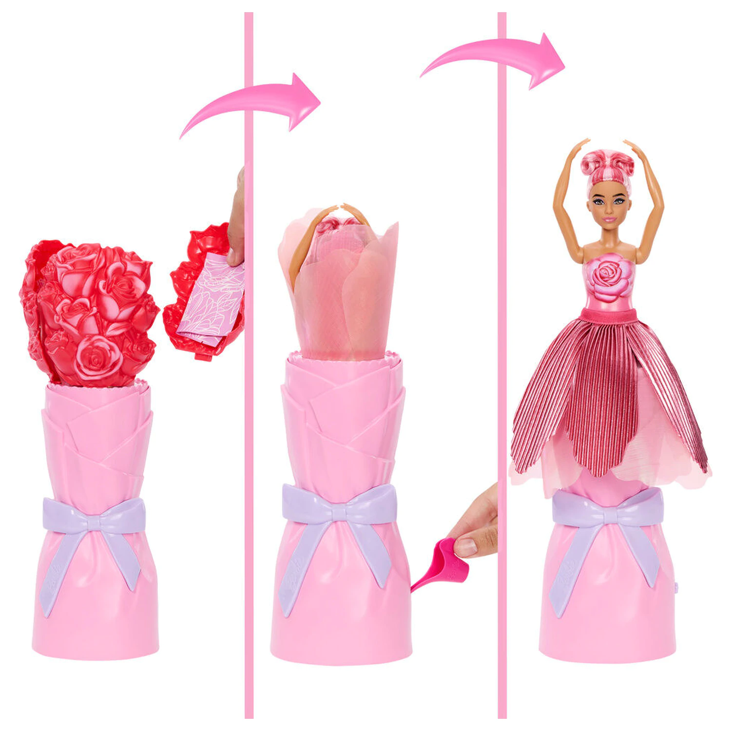 Lalka Barbie Petal Pop Czerwona Róża zdjęcie produktu