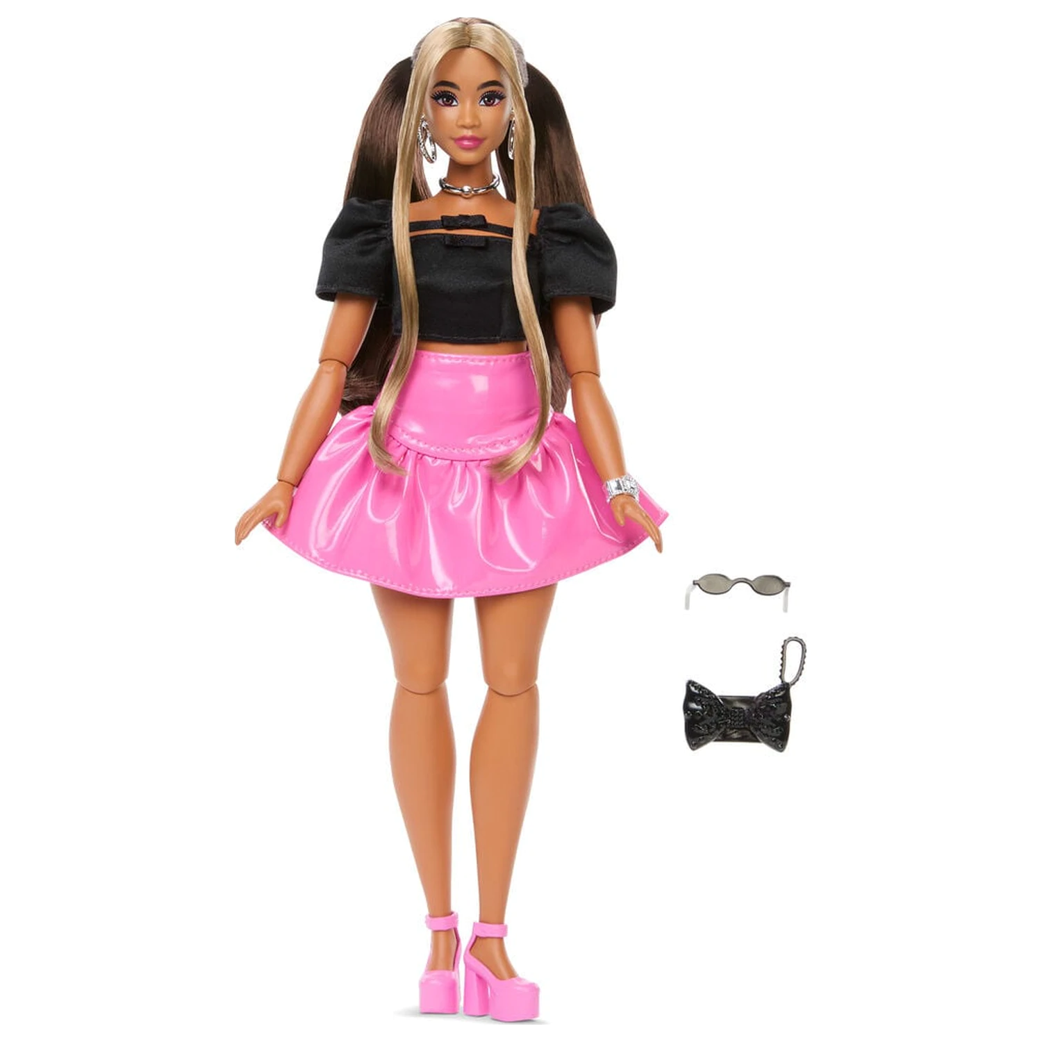 Barbie lalka w różowej spódniczce zdjęcie produktu