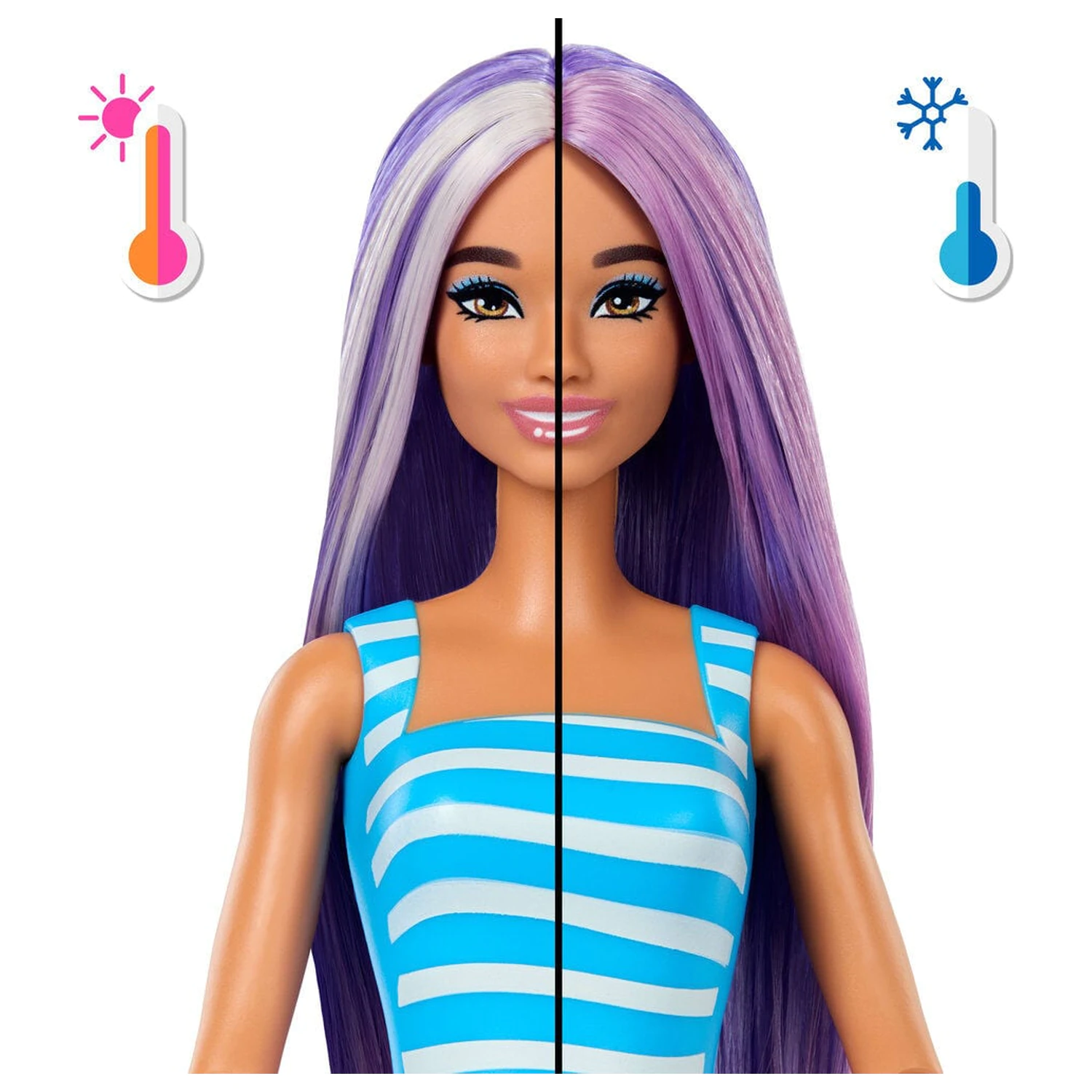 Lalka Barbie Pop Reveal Sea Breeze Purple zdjęcie produktu