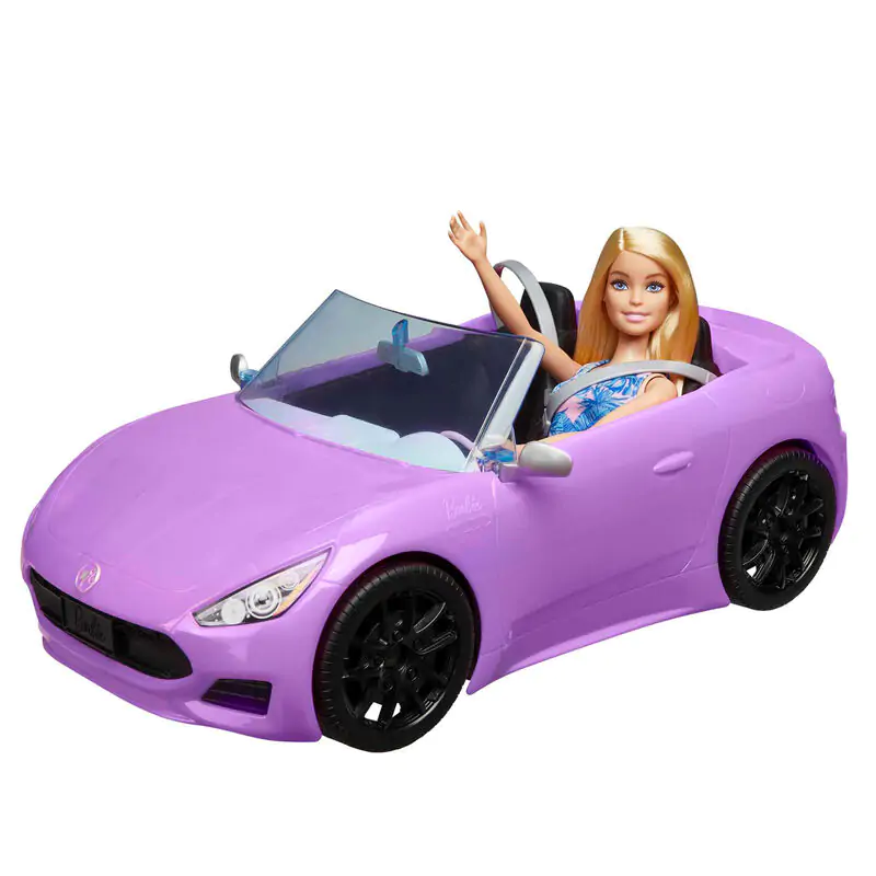 Barbie Fioletowy Kabriolet + lalka zdjęcie produktu