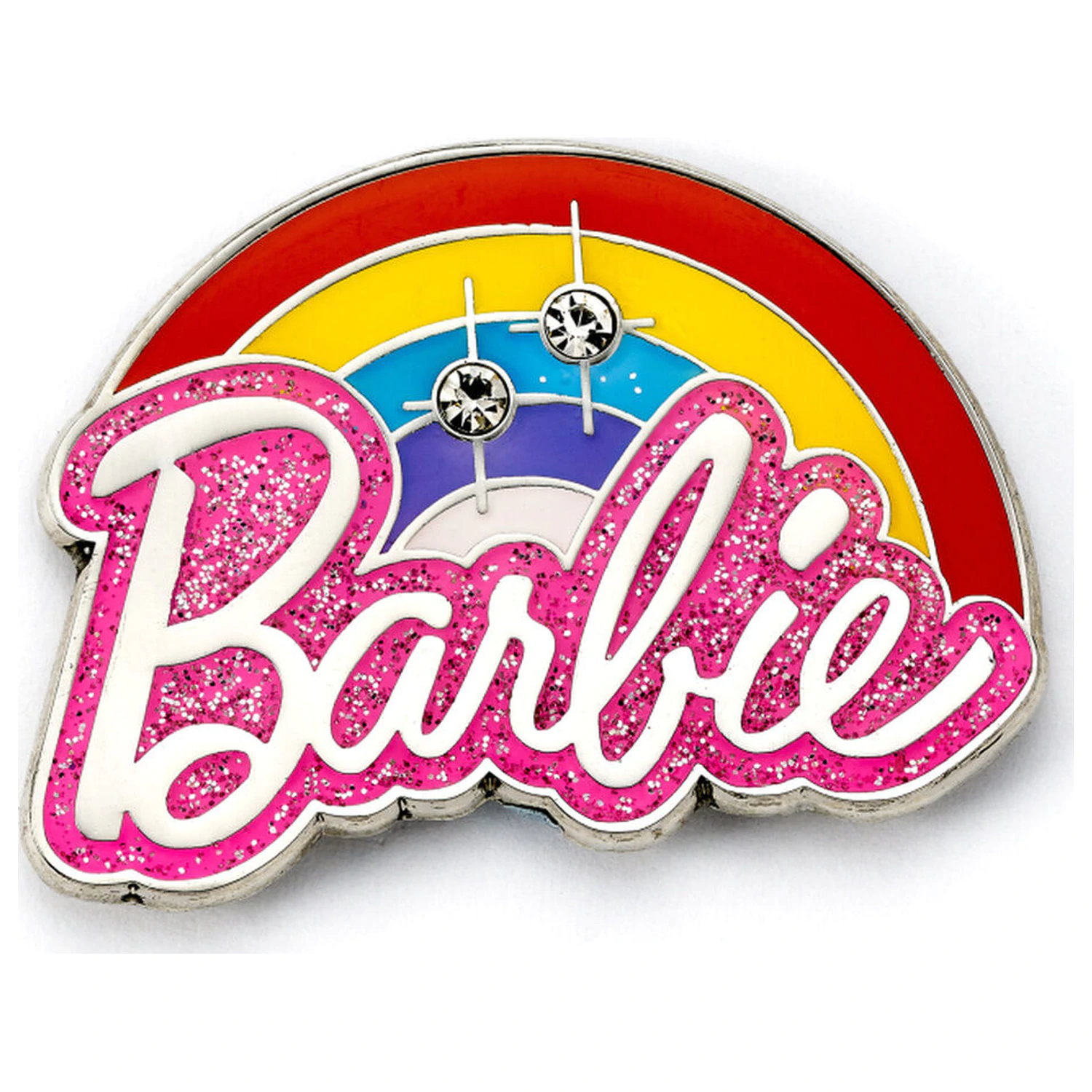 Barbie Rainbow Logo przypinka, plakietka pin zdjęcie produktu