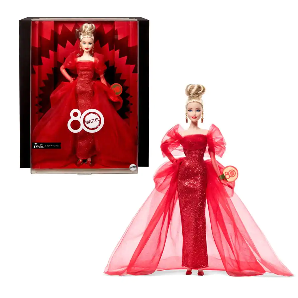 Barbie Signature Doll 80th Anniversary Blonde zdjęcie produktu