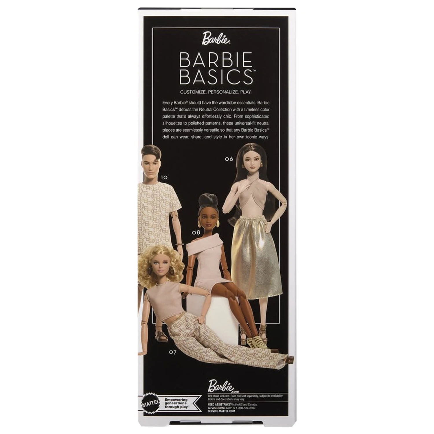Lalka Barbie Signature Barbie Basics: Model 08 zdjęcie produktu